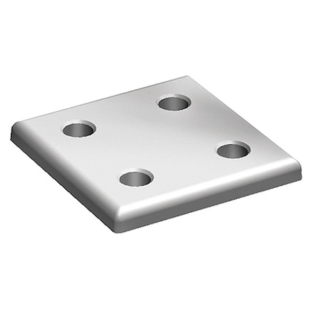 Fath JoiningPlate, Aluminum, Gray, 6mm, 86mm 093VA9090