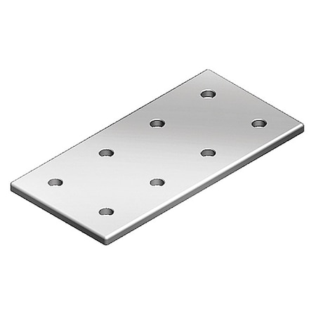 Fath JoiningPlate, Aluminum, Gray, 6mm, 86mm 093VD90180