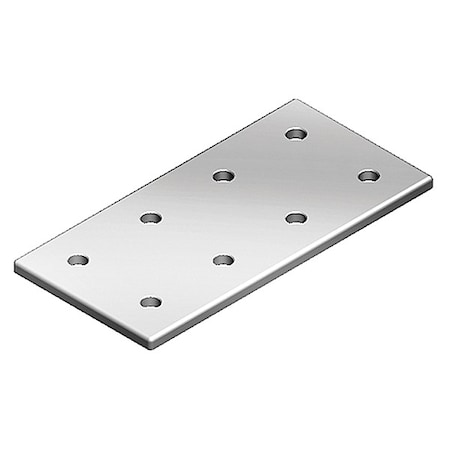 Fath JoiningPlate, Aluminum, Gray, 4mm, 36mm 093VD4080