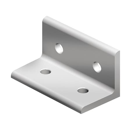 Fath InsideCornerBracket, Alum, Gry, 20mm, 38mm 093WD4020