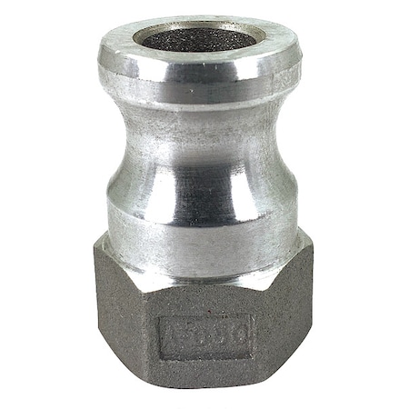 Zoro Select Cam and Groove Adapter, 1/2", Aluminum PLE01