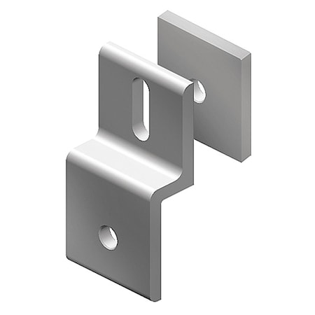 Fath Mesh Panel Retainer, Anodized, Aluminum 093P20LN