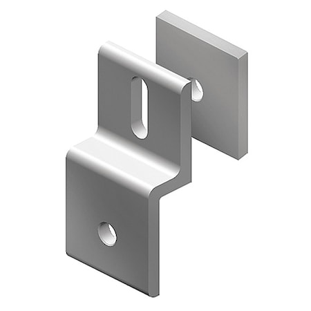 Fath Mesh Panel Retainer, Anodized, Aluminum 093P40LN