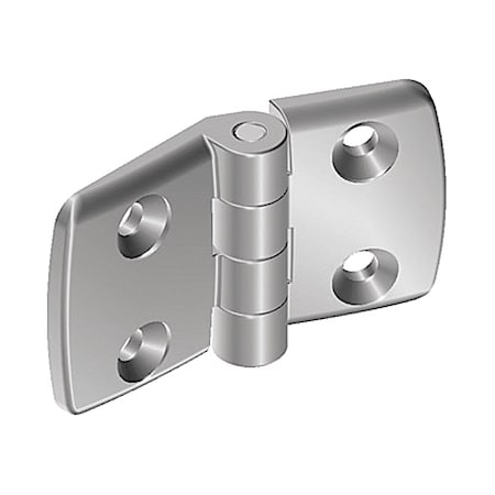 Fath Hinge, Aluminum, Silver, 48 mm, 87 mm 095A4545F