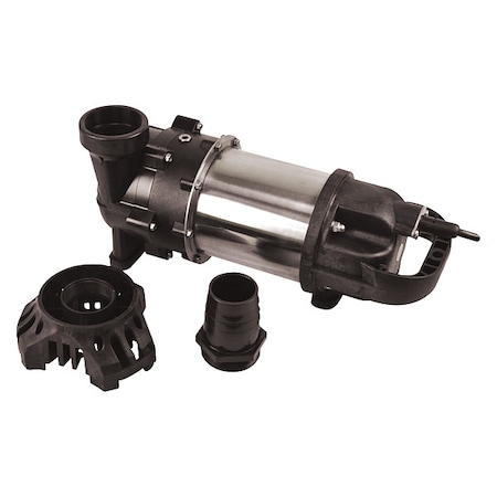 Dayton Pond Pump, 1 hp, 115V AC, Plastic Housing 55MU71