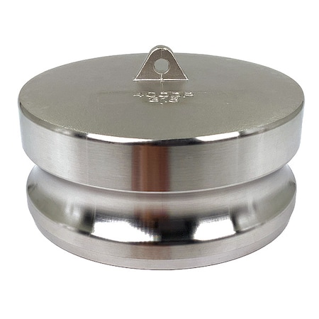 Zoro Select Cam and Groove Spool Adapter, 4", 316 SS PLE101