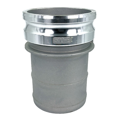 Zoro Select Cam and Groove Adapter, 5", Aluminum PLE29