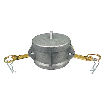 Zoro Select Cam and Groove Adapter, 2-1/2", Aluminum, Coupling Type: Type DC PLE76