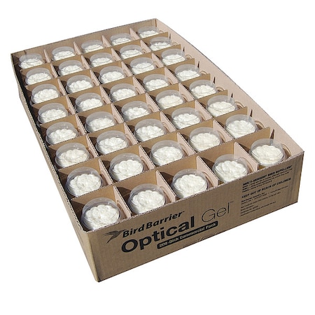 Bird Barrier Bird Repellent, 0.5 oz, Gel, 3/8 in H, PK200 tf-bg200