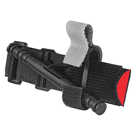 Combat Application Tourniquet Tourniquet, Nylon, 2 13/32 in L, 1 1/2 in W, Black 30-0001
