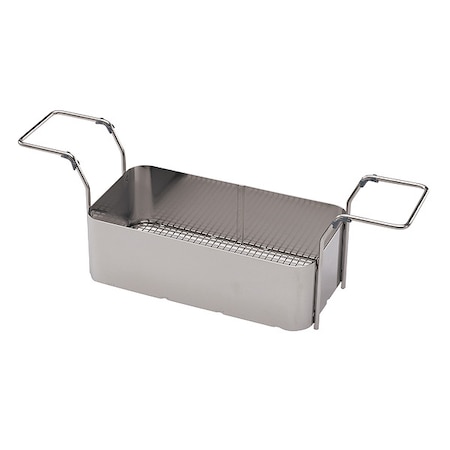 Elma Ultrasonics Basket, 2-7/8" H, 10-1/8" L, 5-3/16" W, SS xtra TT60H Basket