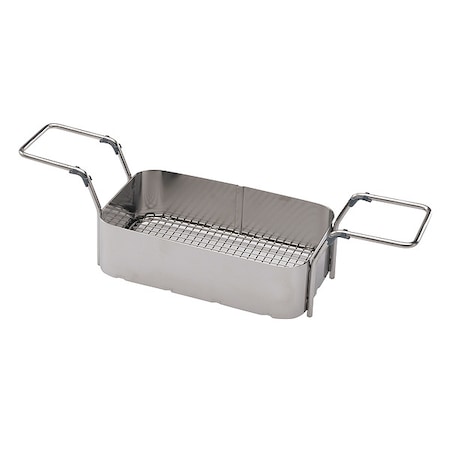 Elma Ultrasonics Basket, 1-1/2" H, 7-11/16" L, 4-3/8" W, SS xtra TT30H Basket
