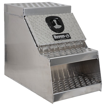 Buyers Products Step Box, Silver, 24" H, 0.100" Gauge 1705181