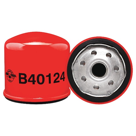 Baldwin Filters Lube Filter, Spin-On, 2-27/32" L, I. Gasket B40124