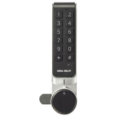 Hes Elect Keyless Lock, Keypad, 6 in H KP20