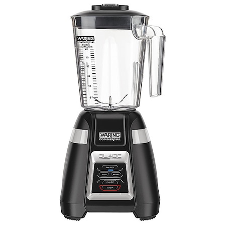 Waring Commercial Blender, HP 1, Capacity 48 oz., 750W, 120V BB320