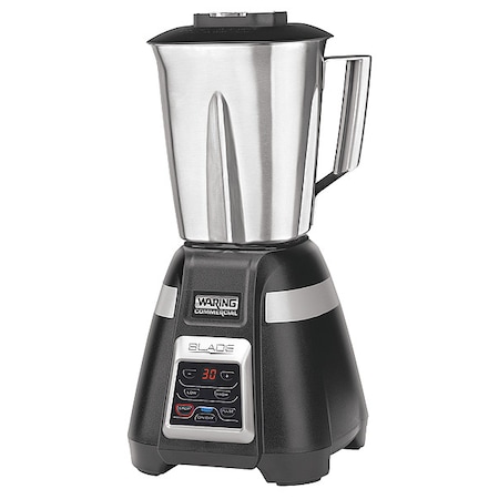 Waring Commercial Blender, HP 1, Capacity 48 oz., 750W, 120V BB340S
