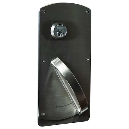 Schlage Closet Lock, HSLR Trim, Stainless Steel, RH L9465P HSLR 630 RH