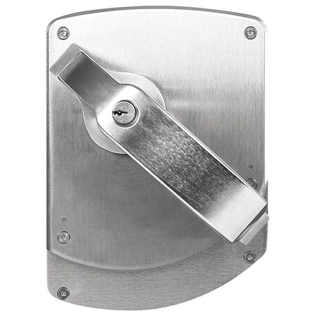 Ampg Lever Lockset, Mechanical, Grade 1 CH-CYL-PA US26D LH