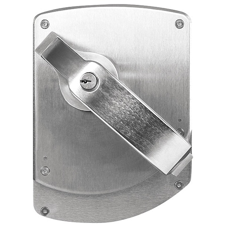 Ampg Lever Lockset, Mechanical, Grade 1 CH-CYL-PRI US26D LH