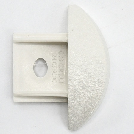 Acrovyn End Cap, PETG, Mission White, 2 1/4 in H FR225CAP933N
