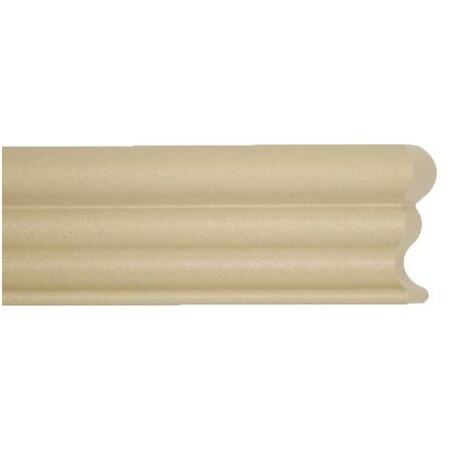 Acrovyn Accent Rail, Beige, PETG, 9 1/2 ft L FR252103N