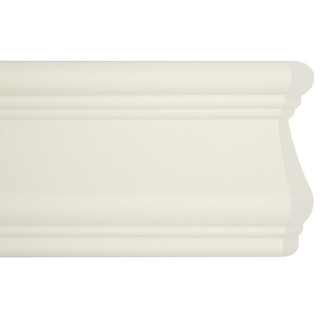 Acrovyn Accent Rail, Mission White, PETG, 9.5 ft L FR451933N