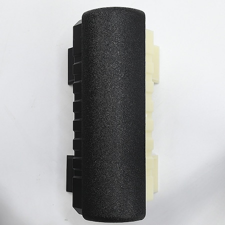 Acrovyn Corner, PETG, Black, 1 1/4 in L, 6 in H SCR48OS108N