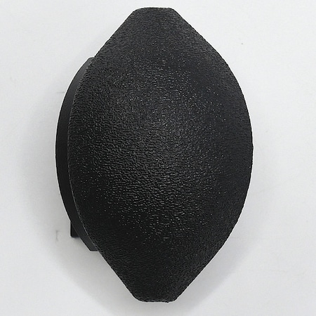 Acrovyn Corner, PETG, Black, 2 in L, 2 3/4 in H BG30OS108N