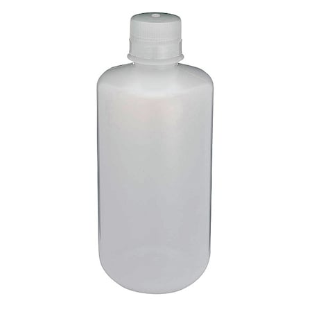 Globe Scientific Bottle, Narrow Mouth, Round, LDPE, 1000mL, PK6 7071000