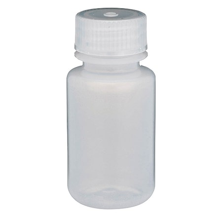 Globe Scientific Bottle, Wide Mouth, Round, LDPE, 60mL, PK12 7020060
