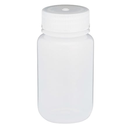 Globe Scientific Bottle, Wide Mouth, Round, LDPE, 125mL, PK12 7020125