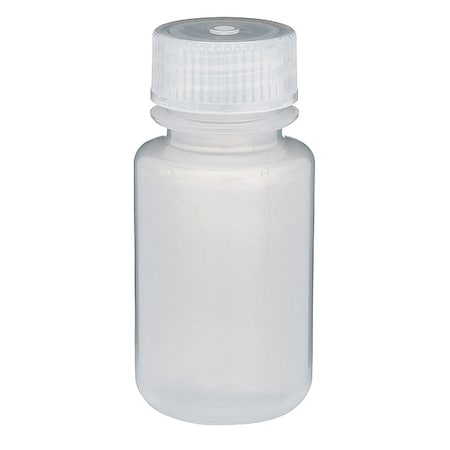 Globe Scientific Bottle, Wide Mouth, Round, PP, 60mL, PK12 7000060