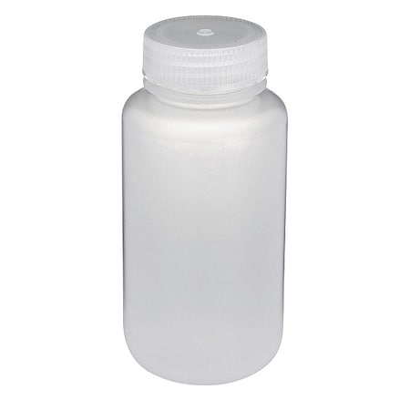 Globe Scientific Bottle, Wide Mouth, Round, PP, 250mL, PK12 7000250
