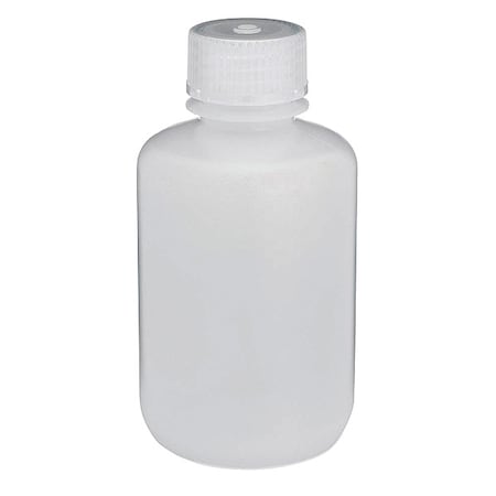 Globe Scientific Bottle, Narrow Mouth, Round, LDPE, 125mL, PK12 7070125