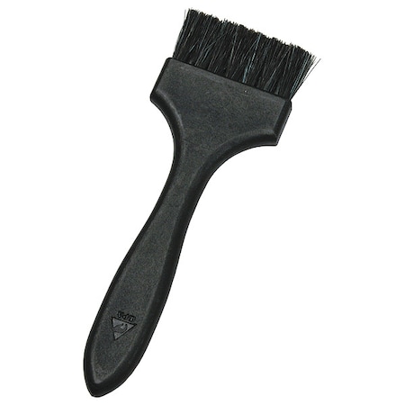 Menda ESD Conductive Brush, Stiff, 3/4 in L Brush, Black, Polypropylene, 6 1/4 in L Overall 35693