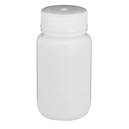 Globe Scientific Bottle, Wide Mouth, Round, HDPE, 120mL, PK12 7010125