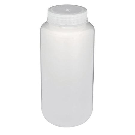 Globe Scientific Bottle, Wide Mouth, Round, PP, 1000mL, PK6 7001000