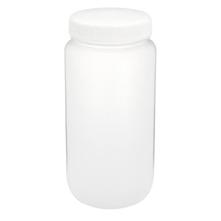 Globe Scientific Bottle, Wide Mouth, Round, PP, 2L 7002000