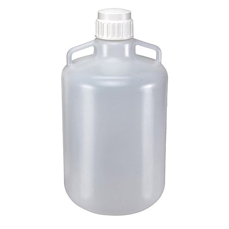 ZORO SELECT Carboy, 20 L, 390 mm H, Clear 7240020