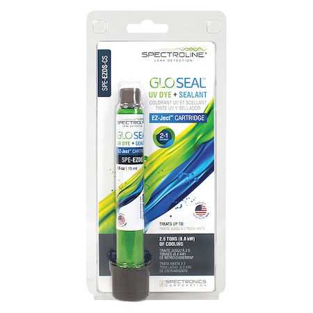 Spectroline Refrigerant Leak Sealant, 0.5 oz, Cart SPE-EZDS-CS