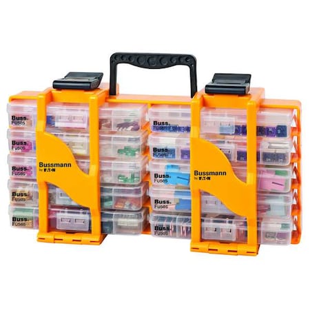Eaton Bussmann Automotive Fuse Kit, ATC, ATM, ATM-LP, FMX, MAX Series, 372 Fuses Included, 2 to 300A, Not Rated Fuse-Caddy2