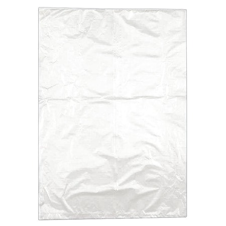 Zoro Select Open Poly Bags, 10" x 12", 0.75 mil, Clear, Twist Tie, 1000 PK 55NK48