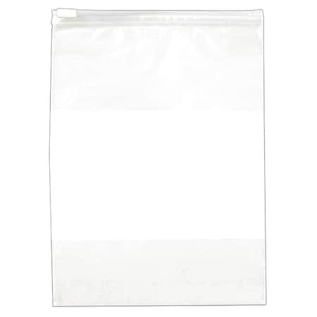 ZORO SELECT 9" x 12" Reclosable Poly Bags, 2.75 mil, Clear, PK 250 55NK51