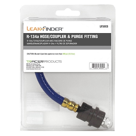 Leakfinder Hose and Coupler LF30CS