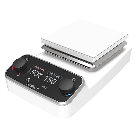 Cole Parmer Stirring Hot Plate, Ceramic, Square, 230V 04806-83