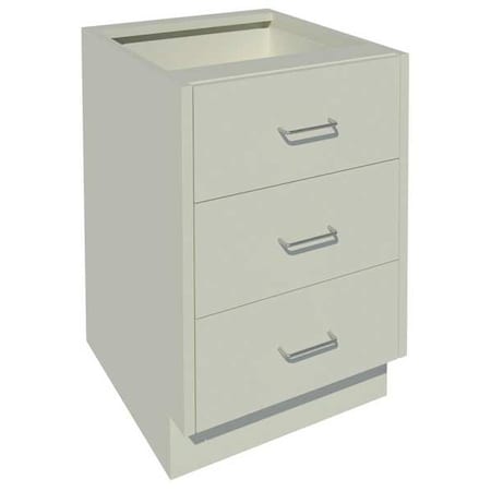 Instock Base Cabinet, 27-9/16" H, Pearl White GRJTP174-18P