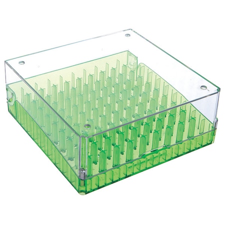 Cole Parmer Magnetic Cryo-Boxes, Green, PK4 04200-06