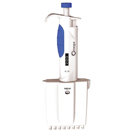 Cole Parmer Pipettor, 8-Channel, 0.5 to 10uL 24501-19