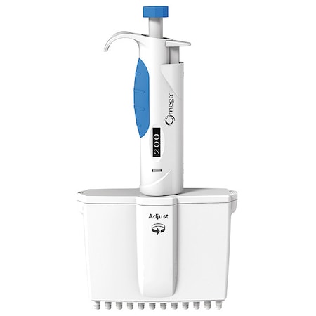 Cole Parmer Pipette, 12-Channel, 0.5 to 10 uL 24501-22